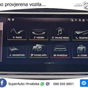 Audi Q8 55TFSI V6 quattro Aut. S line 340 KS, ZRAČNI+ACC+360+4xGR SJED+PANO+HEAD