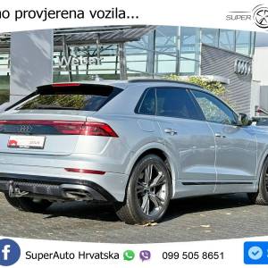 Audi Q8 55TFSI V6 quattro Aut. S line 340 KS, ZRAČNI+ACC+360+4xGR SJED+PANO+HEAD