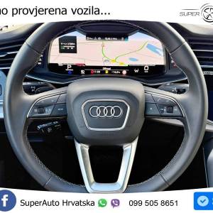 Audi Q8 55TFSI V6 quattro Aut. S line 340 KS, ZRAČNI+ACC+360+4xGR SJED+PANO+HEAD