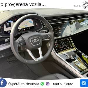 Audi Q8 55TFSI V6 quattro Aut. S line 340 KS, ZRAČNI+ACC+360+4xGR SJED+PANO+HEAD