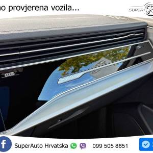 Audi Q8 55TFSI V6 quattro Aut. S line 340 KS, ZRAČNI+ACC+360+4xGR SJED+PANO+HEAD