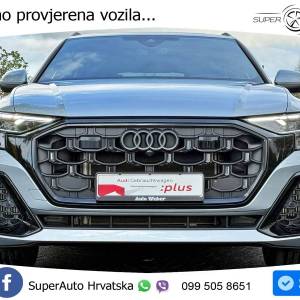 Audi Q8 55TFSI V6 quattro Aut. S line 340 KS, ZRAČNI+ACC+360+4xGR SJED+PANO+HEAD