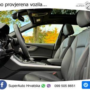 Audi Q8 55TFSI V6 quattro Aut. S line 340 KS, ZRAČNI+ACC+360+4xGR SJED+PANO+HEAD