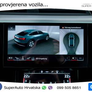 Audi Q8 e-tron 50 SB quattro 2xS line 340 KS, ZRAČNI+ACC+360+4xGR SJED+PANO+HEAD