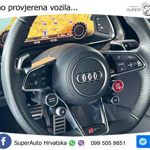 Audi R8 5.2 FSI V10 quattro Performance 620 KS, VIRT+KAM+GR SJED+PARK