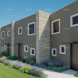 Bale. Moderna kuća u nizu s bazenom, 148,56 m²