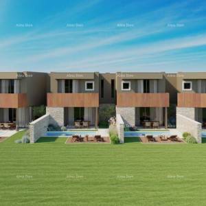 Bale. Moderna kuća u nizu s bazenom, 148,56 m²