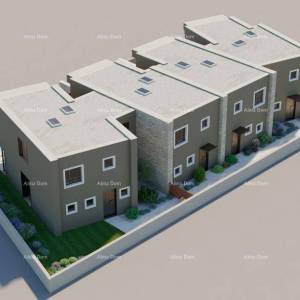 Bale. Moderna kuća u nizu s bazenom, 148,56 m²