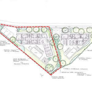 Barban 1200m2 Građevinsko zemljište s dozvolom na prodaju