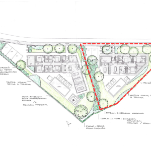 Barban Istra Građevinsko zemljište s dozvolom 900m2