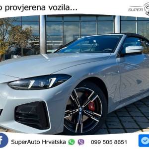 BMW 420d Cabrio Aut. M Sport 190 KS, ACC+360+LED+GR SJED+HEAD+VIRT