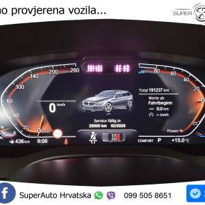 BMW 520d Touring Aut. M Sport 190 KS, LED+ACC+GR SJED+VIRT+KAM