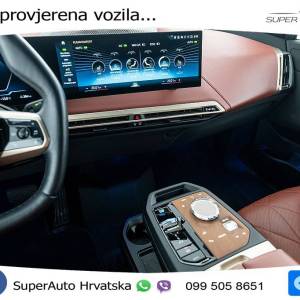 BMW iX 111.5 kWh xDrive50 Sport 523 KS, PANO+HEAD+GR SJED+360+MASAŽA