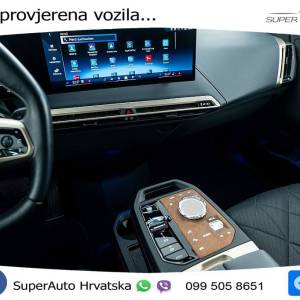 BMW iX 50 xDrive Sportpaket 523 KS, ZRAČNI+ACC+360+4xGR SJED+PANO+HEAD+VIRT