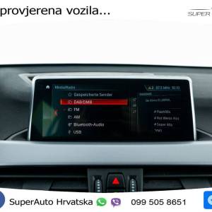 BMW X1 25e xDrive Steptronic Advantage 220 KS, LED+TEM+KLIMA+PDC+KAM+NAVI