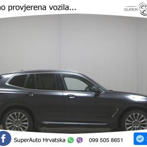 BMW X3 20d xDrive Aut. Luxury Line 190 KS, LED+PANO+360+GR SJED+VIRT+HEAD+PARK