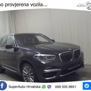 BMW X3 20d xDrive Aut. Luxury Line 190 KS, LED+PANO+360+GR SJED+VIRT+HEAD+PARK