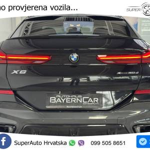 BMW X6 30d xDrive Aut. M Sport 298 KS, LED+PANO+360+4xGR SJED+VIRT+PARK+MASAŽA
