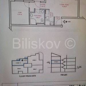 Brač, Bol jednosoban stan 33 m2, parking, pogled na more