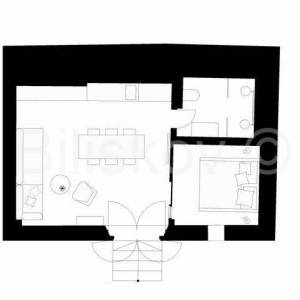 Brač, Murvica novouređen stan 38 m2, panoramski pogled na more