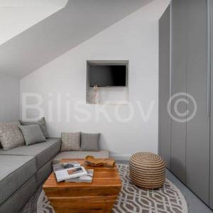 Brač, Murvica stan 20,8 m2, panoramski pogled na more