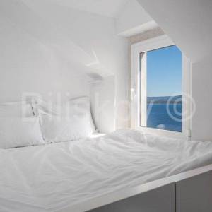 Brač, Murvica stan 20,8 m2, panoramski pogled na more