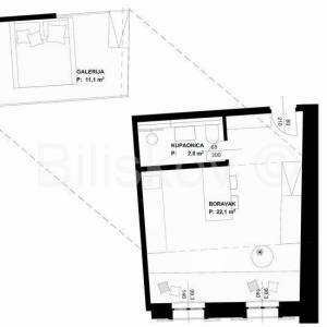 Brač, Murvica stan 36,0 m2, panoramski pogled na more