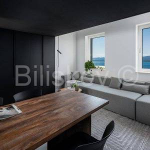 Brač, Murvica stan 36,0 m2, panoramski pogled na more