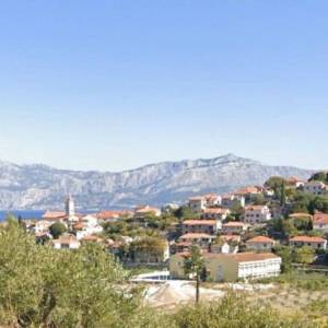 Brač, Postira, prodaja zemljište, pogled na more