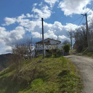 Buzet, prodaja, kuća na brežuljku, parcela 2400m2
