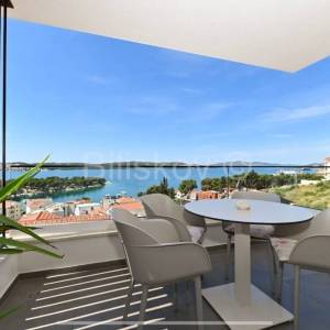 Čiovo, novogradnja, 2s stan, krovna terasa, parking, garaža