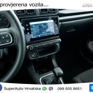 Citroen C3 1.2 PureTech Max 110 KS, LED+TEM+KAM+PDC+NAVI