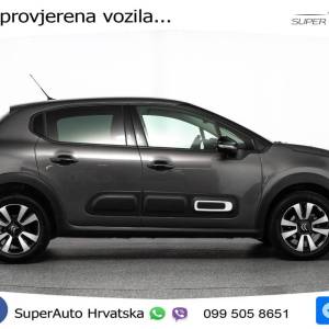 Citroen C3 1.2 PureTech Max 110 KS, LED+TEM+KAM+PDC+NAVI
