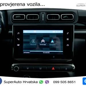 Citroen C3 1.2 PureTech Max 110 KS, LED+TEM+KAM+PDC+NAVI