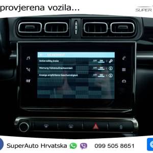 Citroen C3 1.2 PureTech Max 110 KS, LED+TEM+KAM+PDC+NAVI
