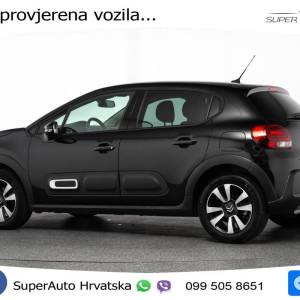 Citroen C3 1.2 PureTech Max 110 KS, LED+TEM+KAM+PDC+NAVI