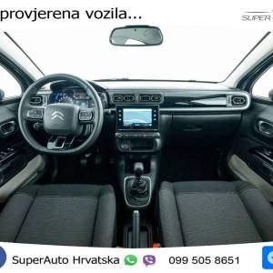 Citroen C3 1.2 PureTech Max 110 KS, LED+TEM+NAVI+KAM+PDC