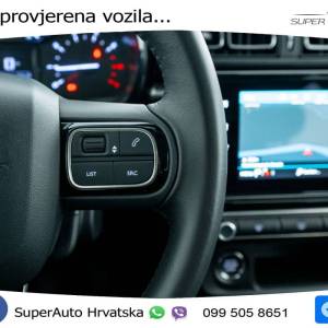 Citroen C3 1.2 PureTech Max 110 KS, LED+TEM+NAVI+KAM+PDC