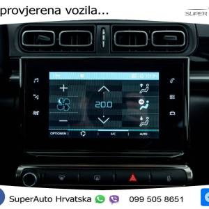 Citroen C3 1.2 PureTech Max 110 KS, LED+TEM+NAVI+KAM+PDC