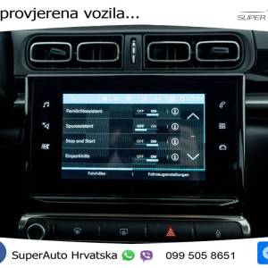 Citroen C3 1.2 PureTech Max 110 KS, LED+TEM+NAVI+KAM+PDC