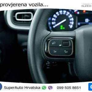 Citroen C3 1.2 PureTech Max 110 KS, LED+TEM+NAVI+KAM+PDC