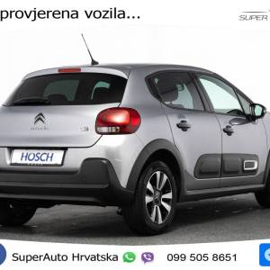 Citroen C3 1.2 PureTech Max 110 KS, LED+TEM+NAVI+KAM+PDC