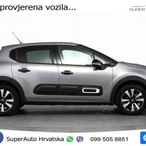 Citroen C3 1.2 PureTech Max 110 KS, LED+TEM+NAVI+KAM+PDC