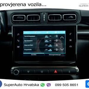 Citroen C3 1.2 PureTech Max 110 KS, LED+TEM+KAM+PDC+NAVI