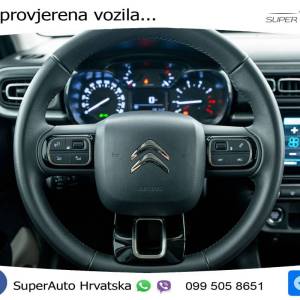 Citroen C3 1.2 PureTech Max 110 KS, LED+TEM+KAM+PDC+NAVI