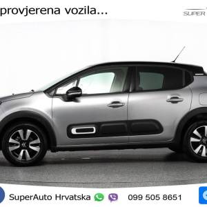 Citroen C3 1.2 PureTech Shine 110 KS, LED+TEM+KLIMA+KAM+PDC