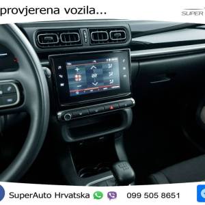 Citroen C3 1.2 PureTech Shine 110 KS, LED+TEM+KLIMA+KAM+PDC