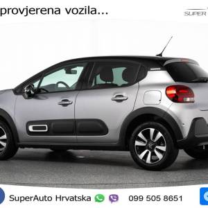 Citroen C3 1.2 PureTech Shine 110 KS, LED+TEM+KLIMA+KAM+PDC