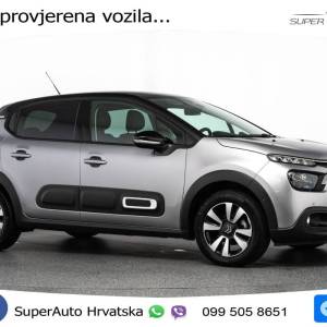 Citroen C3 1.2 PureTech Shine 110 KS, LED+TEM+KLIMA+KAM+PDC