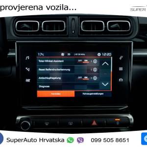 Citroen C3 1.2 PureTech Shine 110 KS, LED+TEM+KAM+PDC
